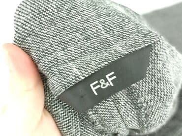 jakie rajstopy do srebrnej sukienki: F&F, Material trousers for women, size L (EU 40) — 4