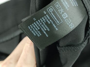 czarne spódniczka plisowane: H&M, Spódnica damska, M — 5