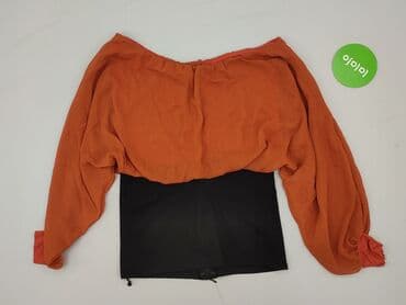 bluzki damskie pomarańczowa: Bluzka damska, rozmiar S — 2
