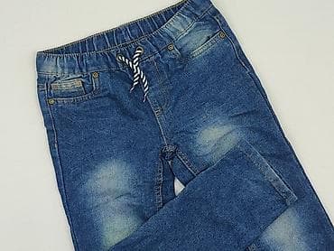 primark torebki: Spodnie jeansowe, X-MAIL, 7 lat, 116/122, stan - Bardzo dobry — 1