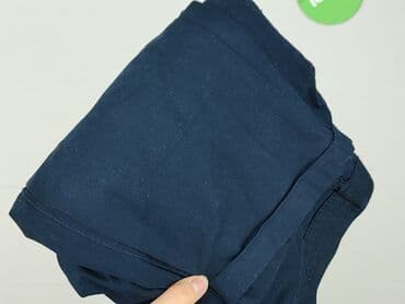 granatowe chinosy damskie: Reserved, Spodnie materiałowe damskie, rozmiar M — 5