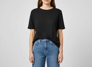 długie koszulki damskie h m: H&M, T-shirt damski, rozmiar L — 1