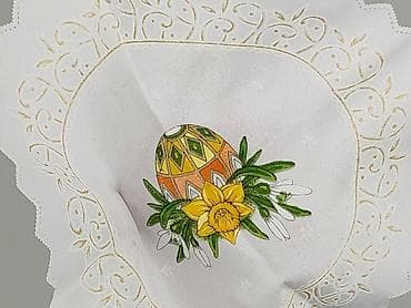 Текстиль: Серветка 20 x 20, колір - Різнокольоровий, стан - Ідеальний — 4