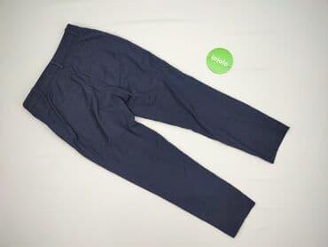 jaki kolor rajstop do granatowej sukienki: H&M, Spodnie materiałowe damskie, rozmiar M — 3