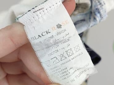 t shirty czarne damskie: Rose, T-shirt damski, rozmiar L — 7