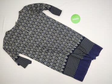 błękitna sukienki midi: Sukienka damska, rozmiar L — 3