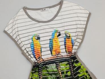 bluzki w paski rękaw 3 4: Bluzka damska, rozmiar L — 2