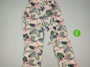 legginsy damskie plus size: Janina, Material trousers for women, size M (EU 38) — 3