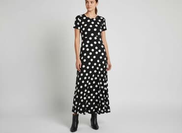 sukienki w grochy dla puszystych: Boohoo, Сукня жіноча, розмір L — 1