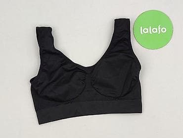 biustonosz hello kitty: Czarny biustonosz bez fiszbin / top sportowy dla kobiet - Kolor — 2