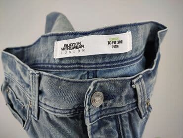 baggy jeans: Burton Menswear London, Jeansy dla mężczyzn, rozmiar M — 4