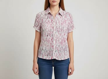 koszula z krótkim rękawem damska: Сорочка жіноча, розмір L — 1