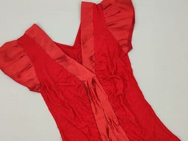eleganckie czerwona bluzki: Women's blouse, size S — 1