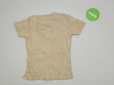 beżowe t shirty oversize: T-shirt damski, rozmiar S — 3