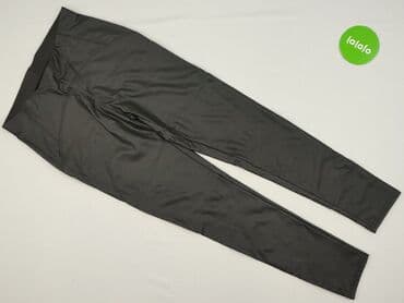 legginsy ocieplane polarem: Legginsy Ze skóry ekologicznej damskie, rozmiar XL — 3