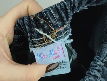 sinsay jeansy denim: Spodnie jeansowe, Niebieski Księżyc, 2-3 lat, 92/98, stan - Idealny — 4