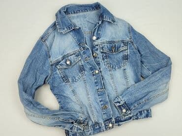 mohito kurtka jeansowa z nadrukiem: DENIM JEANS, Women`s jeans jacket, size S — 1