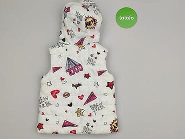 sweter w paski z serduszkiem: Kamizelka, Zara, 4-5 lat, 104-110 cm, stan - Bardzo dobry — 3