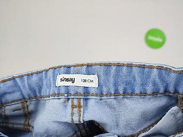 koszula boss: Spodnie jeansowe, Sinsay, 8 lat, 128, stan - Bardzo dobry — 5