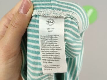 koszulka z prazkowanej dzianiny: Leggings, Tchibo, 9-12 months, condition - Perfect — 4