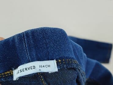 czarne spodnie woskowane: Legginsy dziecięce, Reserved, 14 lat, 164, stan - Idealny — 4