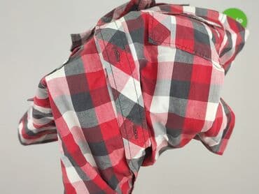 pako lorente koszule wyprzedaż: Shirt 15 years, condition - Very good, pattern - Cell, color - Red — 5