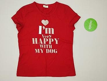 bluzki z psem: T-shirt damski, rozmiar M — 2