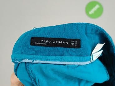 tanie krótkie spodenki: Zara, Szorty damskie, rozmiar XS — 4