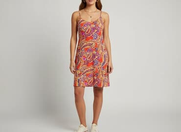 sukienki w czerwoną kratę: Sukienka damska, rozmiar S — 5