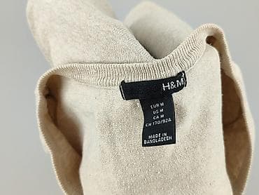 piaskowy sweter: H&M, Sweter damski, rozmiar M — 4