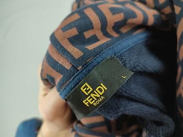 bluzy meskie nike: Fendi, Bluza z kapturem dla mężczyzn, rozmiar L — 4