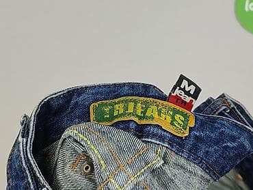 jeansy cekiny: Denim, Spódnica damska, rozmiar M — 4