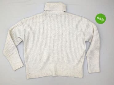 sweter z szerokimi rękawami: KappAhl, Golf damski, L — 3