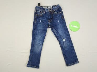 koszulka na 4 urodziny: Jeans, 3-4 years, 98/104, condition - Perfect — 2
