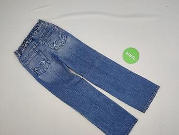 bluzki crop: Spodnie jeansowe, 12 lat, 146/152, stan - Bardzo dobry — 3