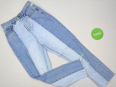 proste: Denim, Jeansy damskie, rozmiar 2XS — 2