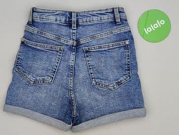 szorty wysoki stan: Denim, Szorty damskie, XS — 3