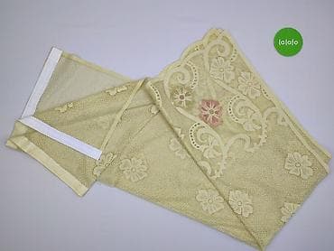 glasses: Zasłona/firanka koronkowa w odcieniu kremowym. - Materiał: delikatna — 3