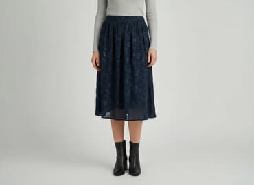 plisowane spódnice w kwiaty: Spódnica damska, rozmiar L — 1