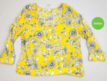 koszulka w żółto czarne paski: Bluzka damska, XL — 2