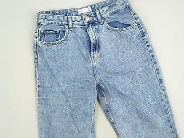 biale mom jeans: Sinsay, Jeansy damskie, rozmiar M — 1