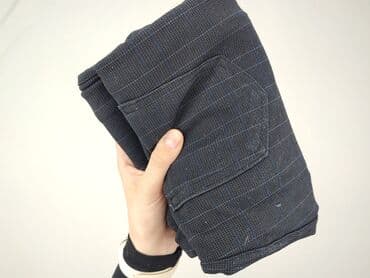 legginsy woskowane wysoki stan: Material trousers for women, size S (EU 36) — 4