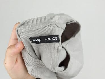 Ubrania damskie: Sinsay, T-shirt damski, rozmiar 2XS — 4