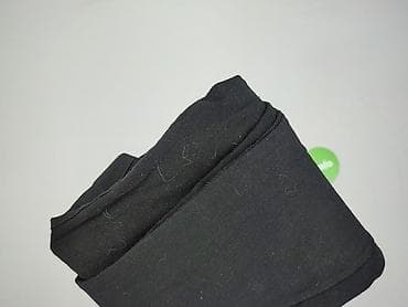 czarne outfity: Legginsy Ze skóry ekologicznej damskie, rozmiar S — 4