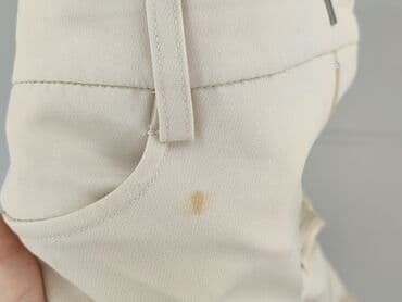 sinsay spodnie bezowe: Sinsay, Spodnie materiałowe damskie, rozmiar 2XS — 6