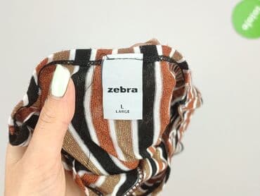 koszula z gorsetem: Zebra, Bluzka damska, rozmiar L — 4