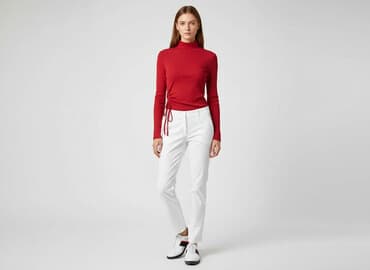 shein swetry dlugie: Shein, Golf damski, rozmiar S — 8