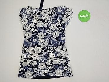 chabrowa bluzki plus size: Bluzka damska, rozmiar S — 3