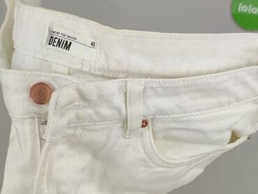 spodnie woskowane białe: Shorts for men, size L — 5