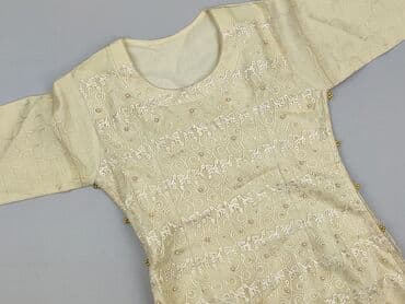 eleganckie spodnie z tuniką na wesele: Sukienka damska, rozmiar S — 2